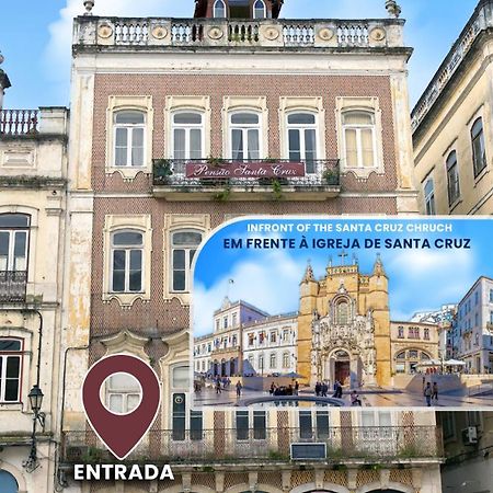 Hotel Pensao Santa Cruz Coimbra Exterior foto