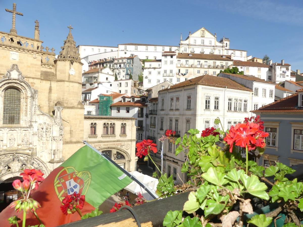 Hotel Pensao Santa Cruz Coimbra Exterior foto
