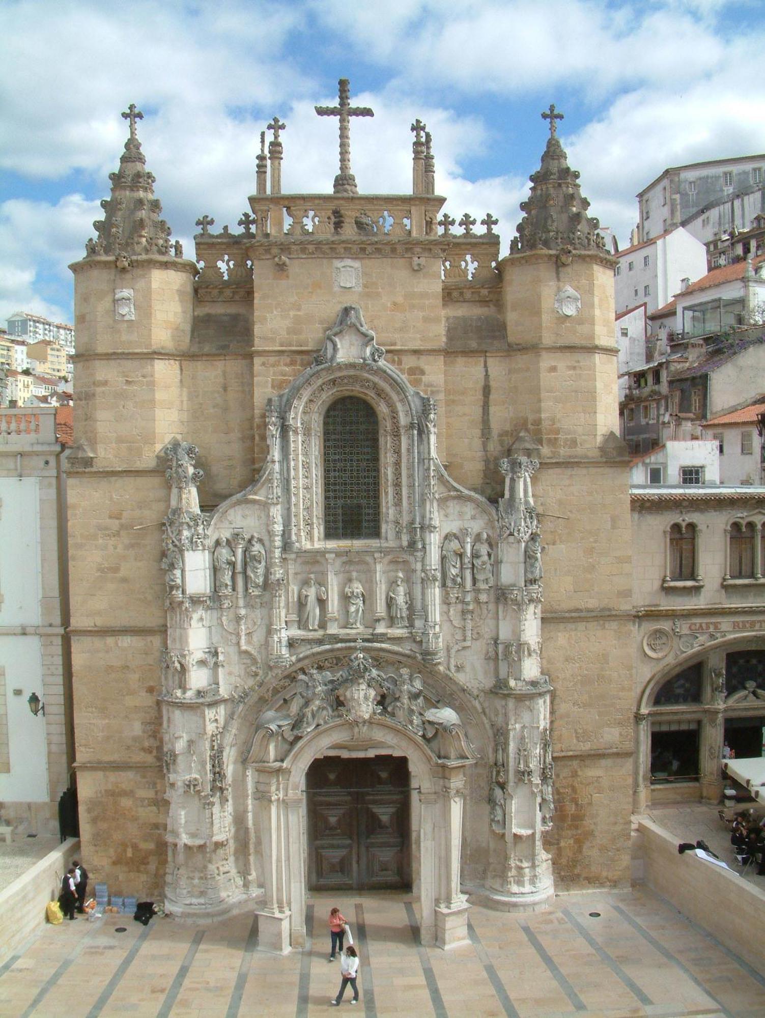 Hotel Pensao Santa Cruz Coimbra Exterior foto